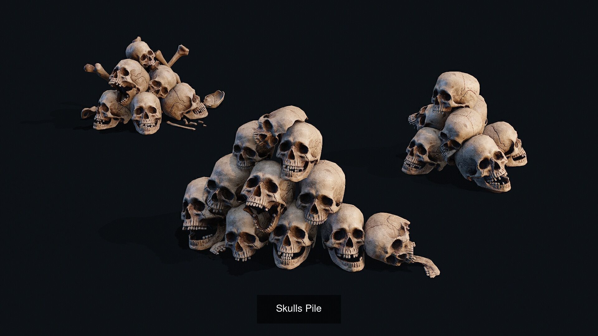  Skulls Bones Pile collections _3