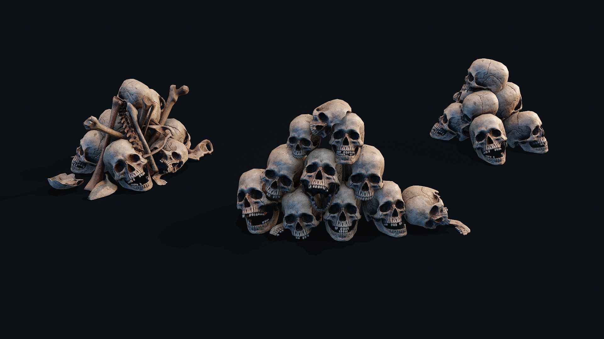  Skulls Bones Pile collections _12