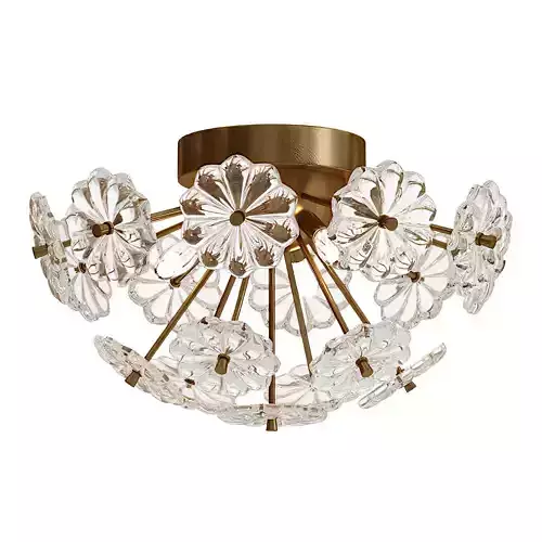 Lampatron MOIRA Ceiling Chandelier Low-poly 3D model