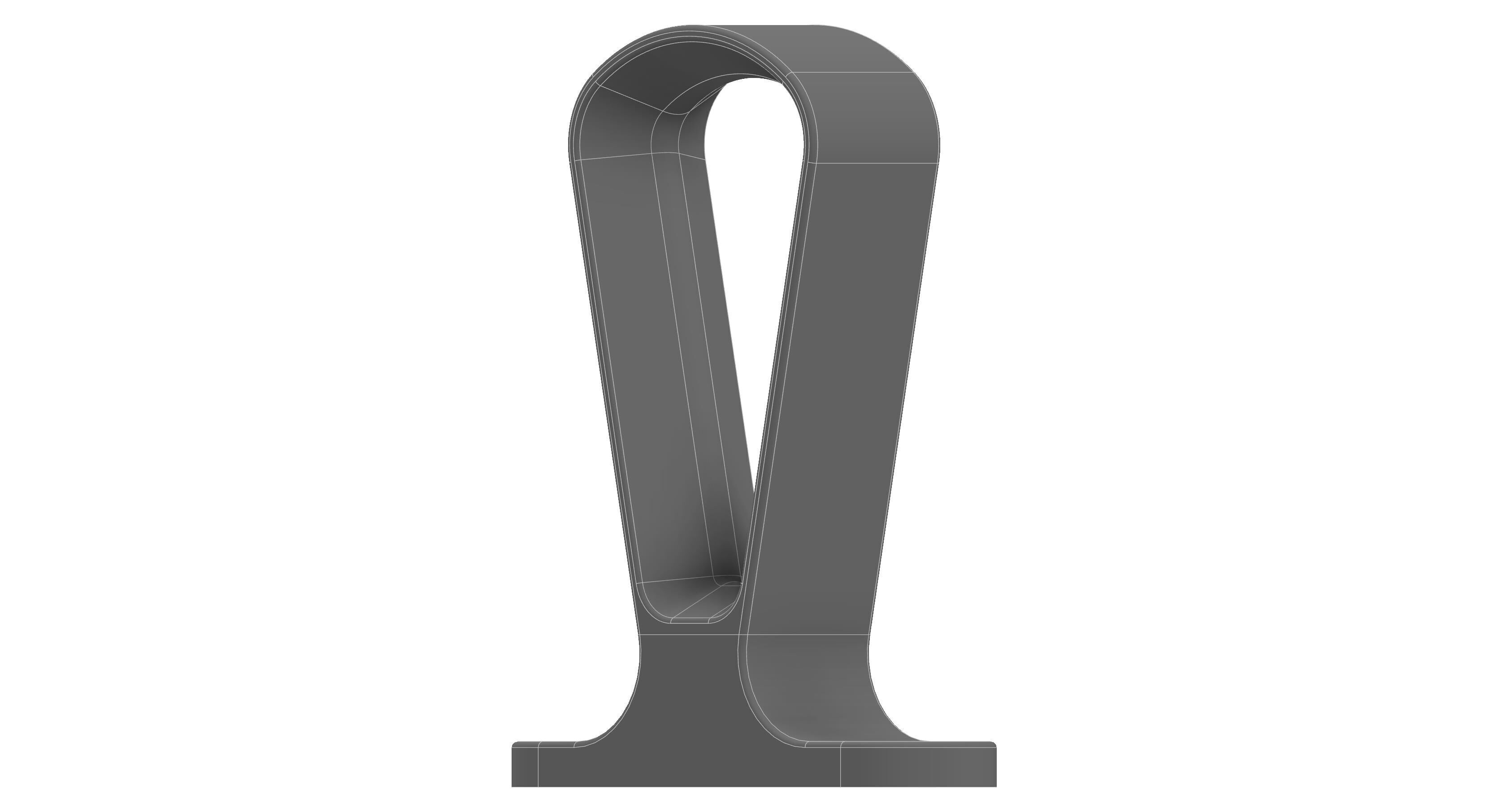 3D Printable Headphone Stand 3D print model_11