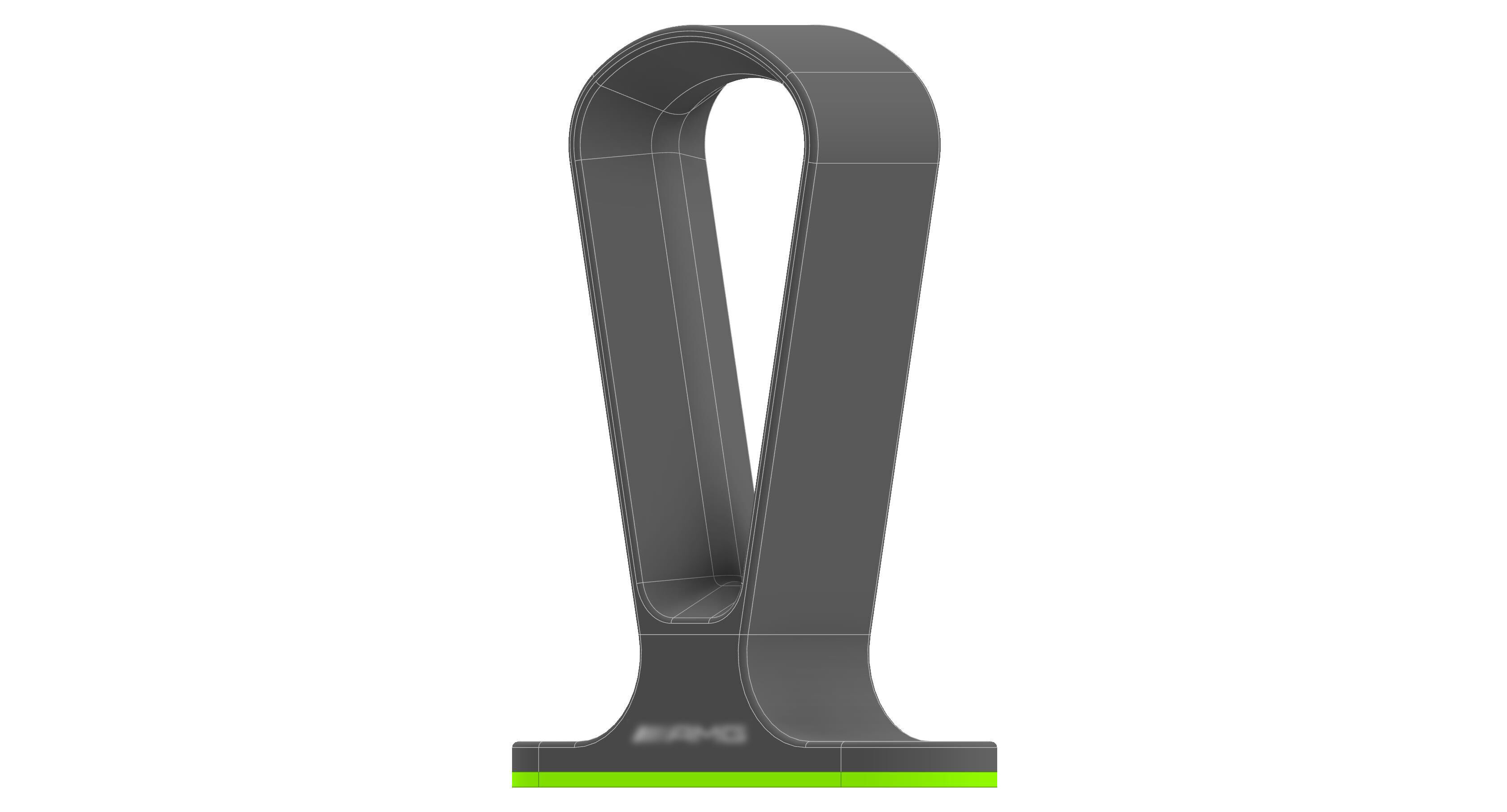 3D Printable Headphone Stand 3D print model_2