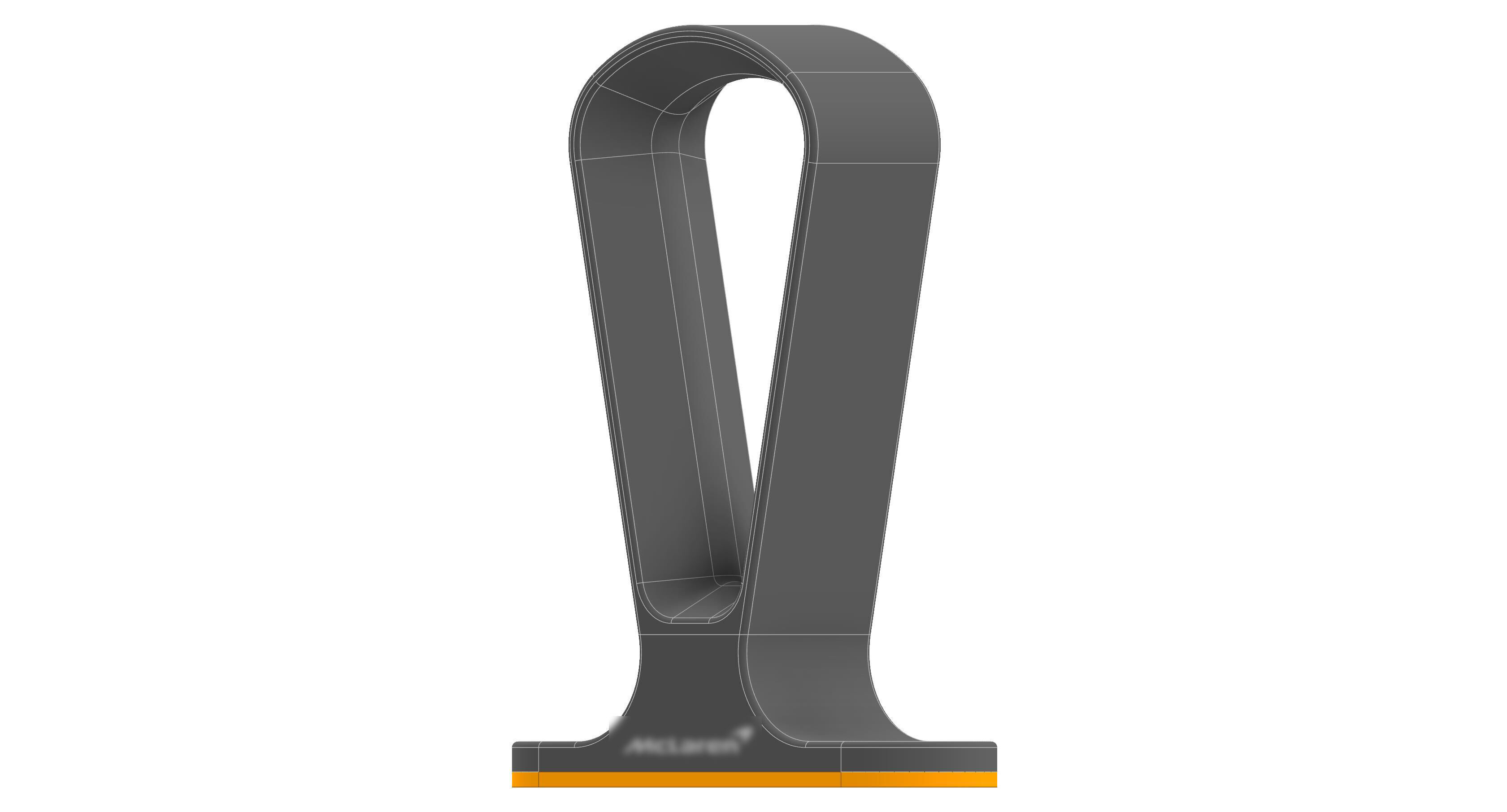 3D Printable Headphone Stand 3D print model_4