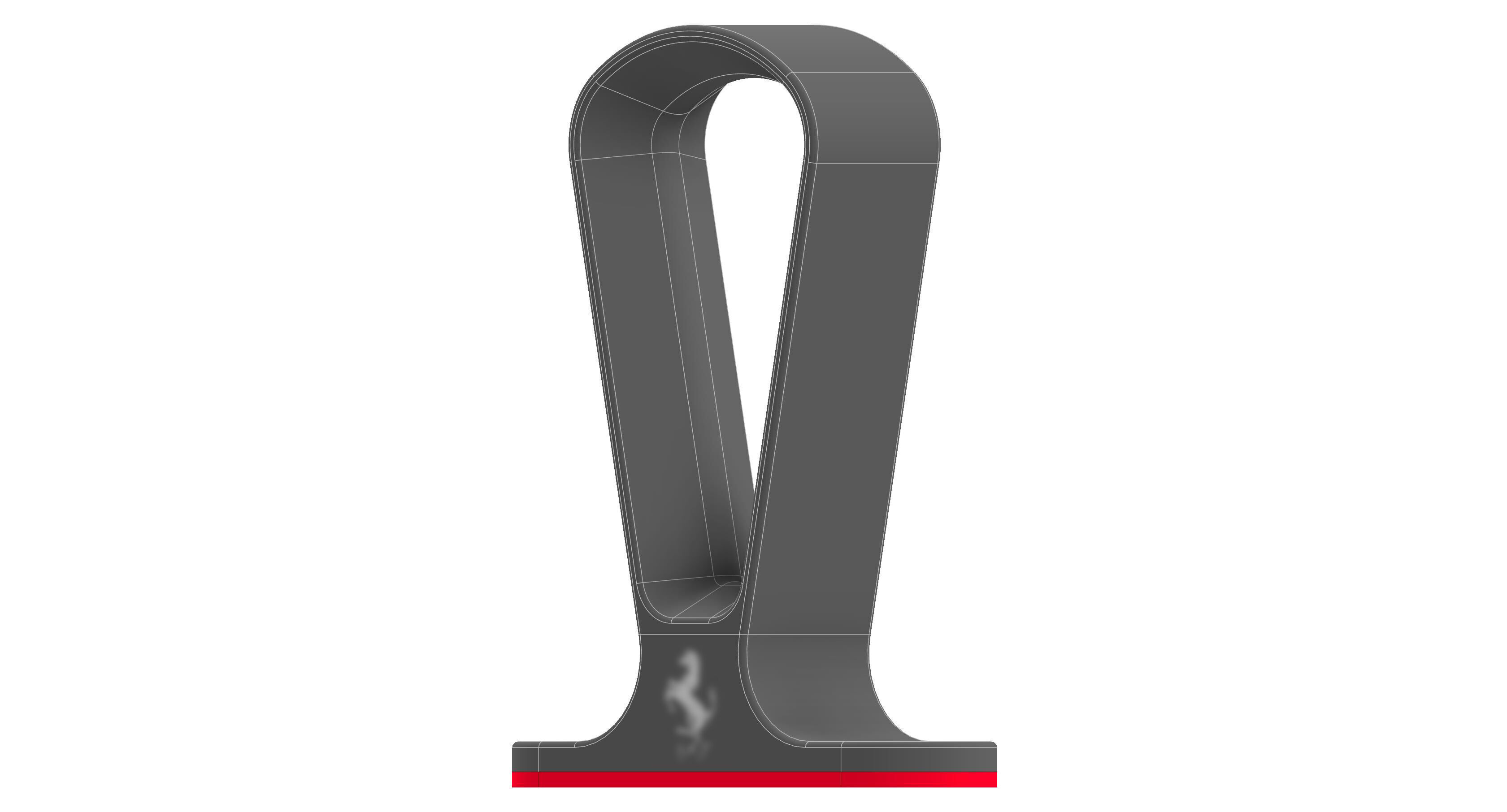 3D Printable Headphone Stand 3D print model_13