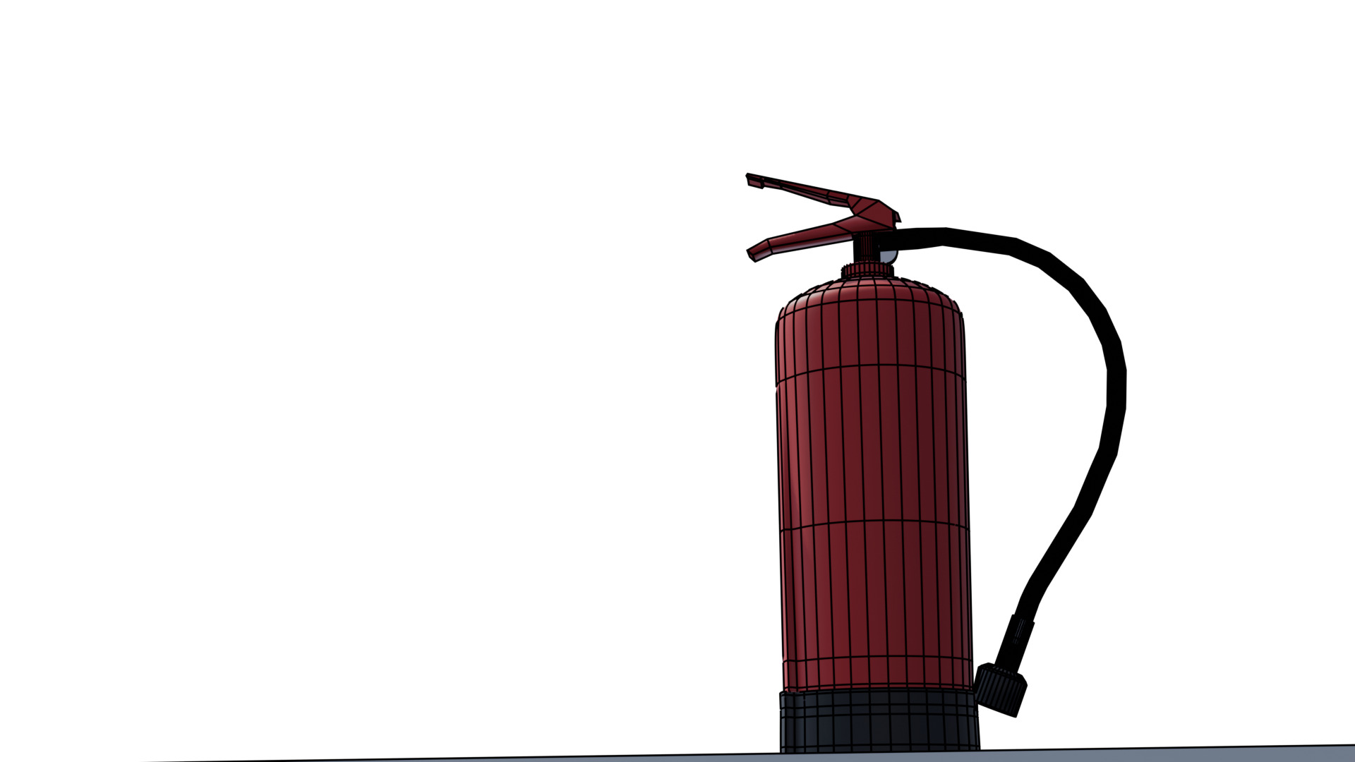  fireextinguisher 3D model_2