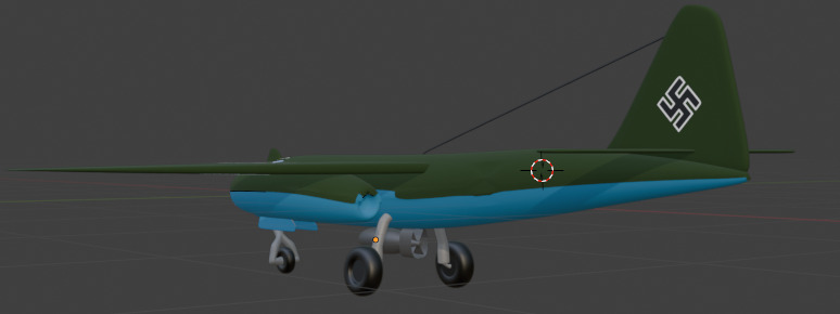 Ar 234 Free low-poly 3D model_12