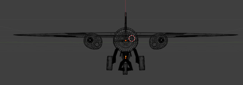 Ar 234 Free low-poly 3D model_23