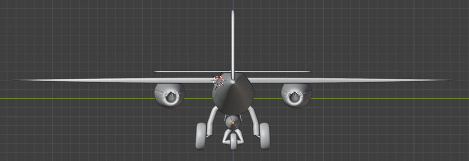 Ar 234 Free low-poly 3D model_3