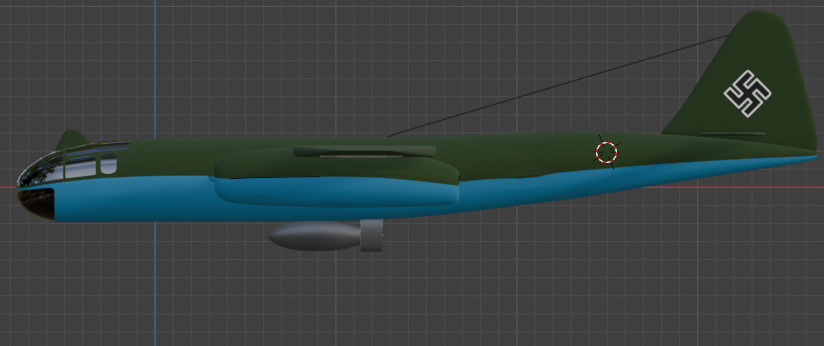 Ar 234 Free low-poly 3D model_30