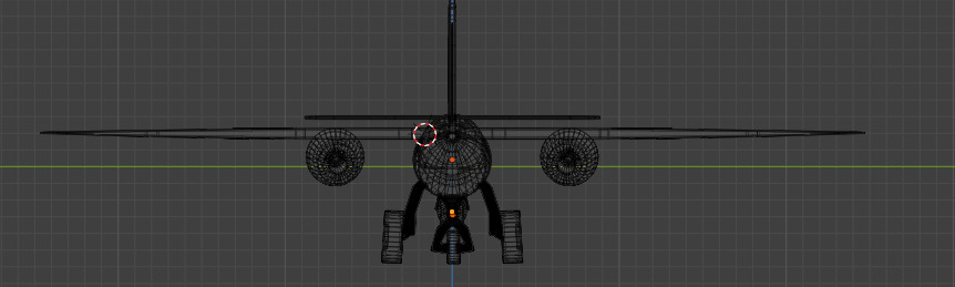 Ar 234 Free low-poly 3D model_21