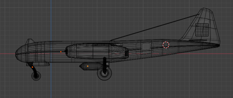 Ar 234 Free low-poly 3D model_20