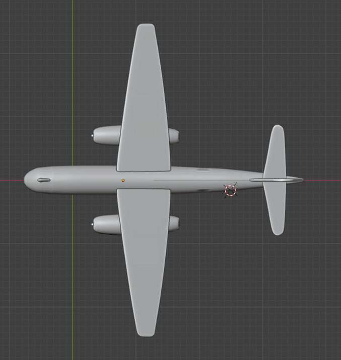 Ar 234 Free low-poly 3D model_9