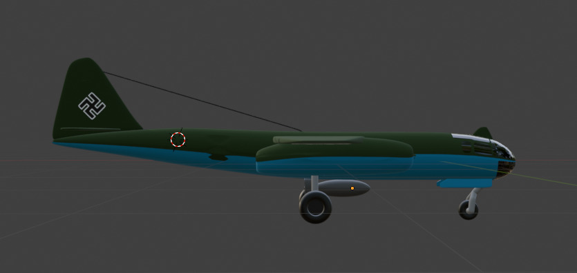 Ar 234 Free low-poly 3D model_15