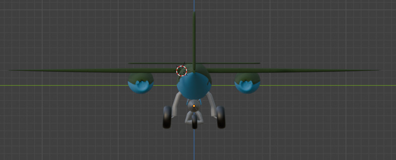 Ar 234 Free low-poly 3D model_13