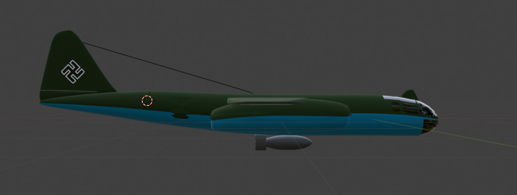 Ar 234 Free low-poly 3D model_32