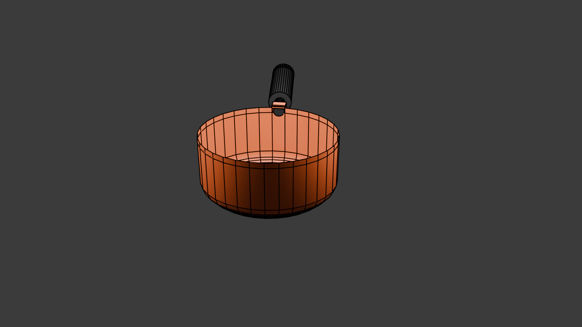 afrying pan 3D model_5