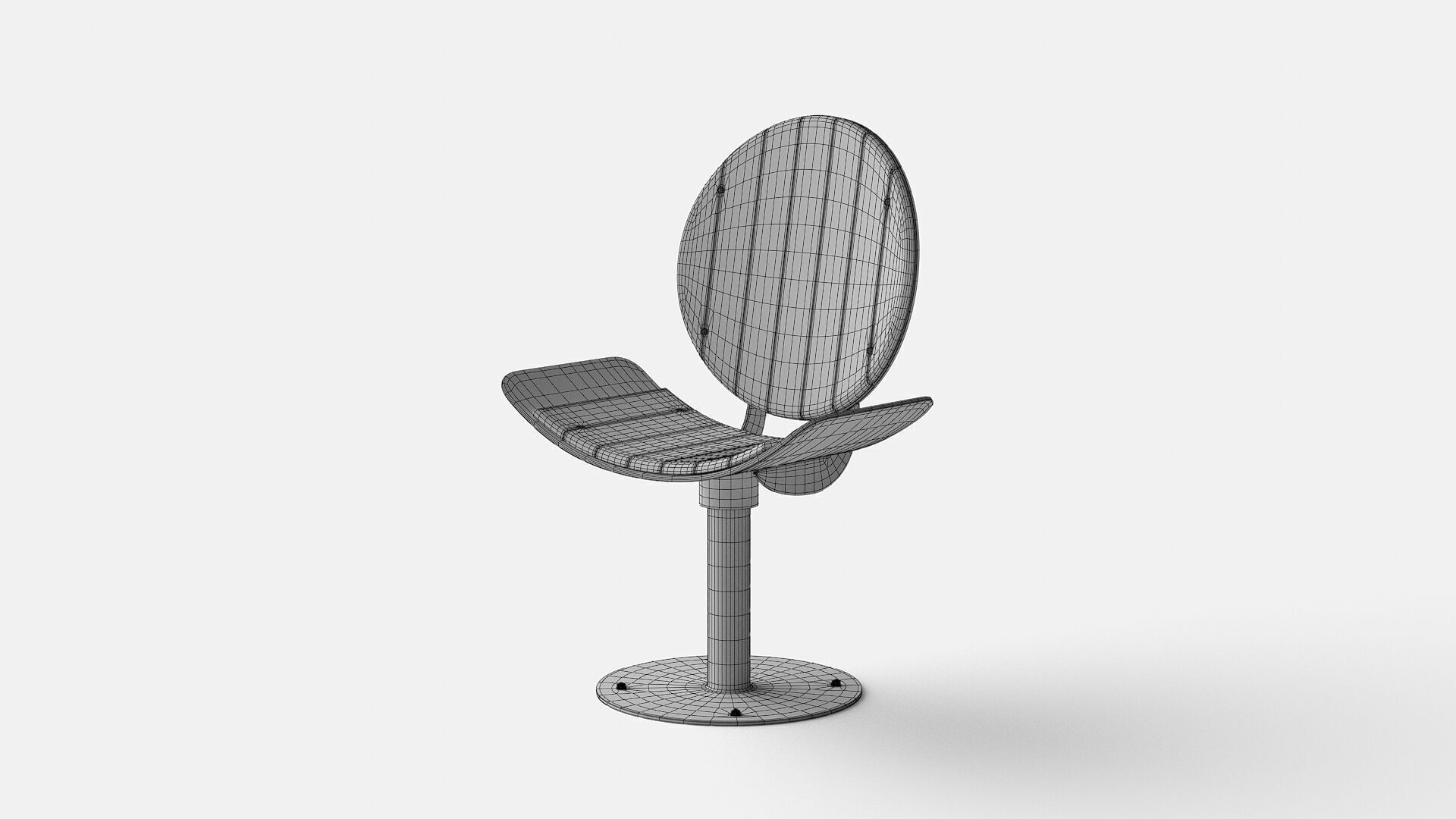 TORD BOONTJE ROTATING SEAT AND COLLECTION 3D model_15