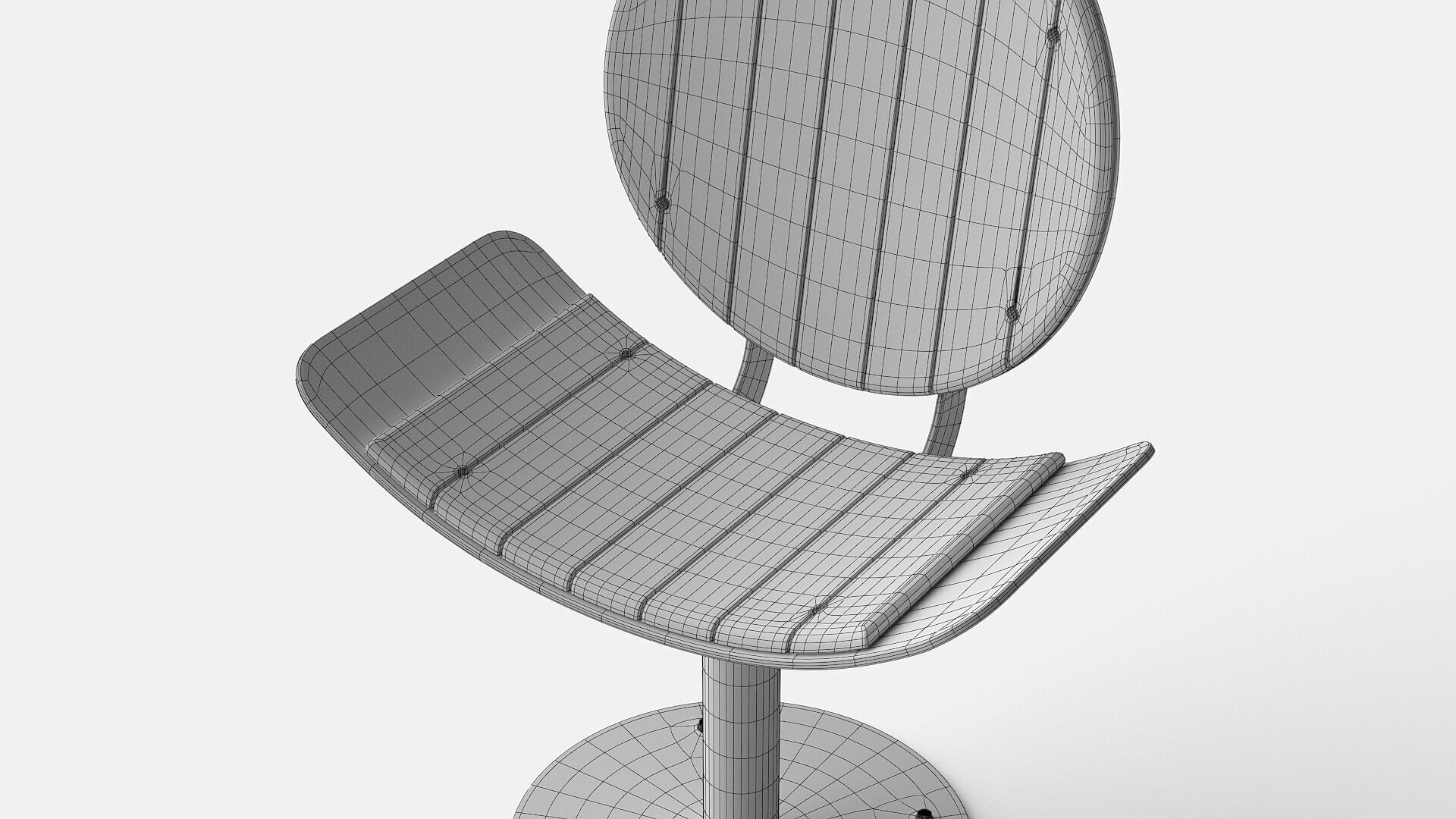 TORD BOONTJE ROTATING SEAT AND COLLECTION 3D model_22