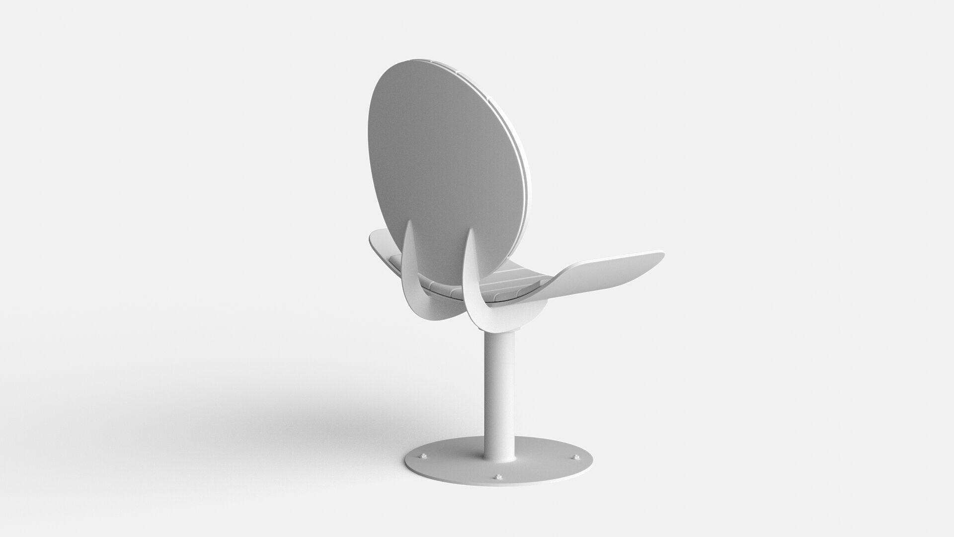 TORD BOONTJE ROTATING SEAT AND COLLECTION 3D model_29