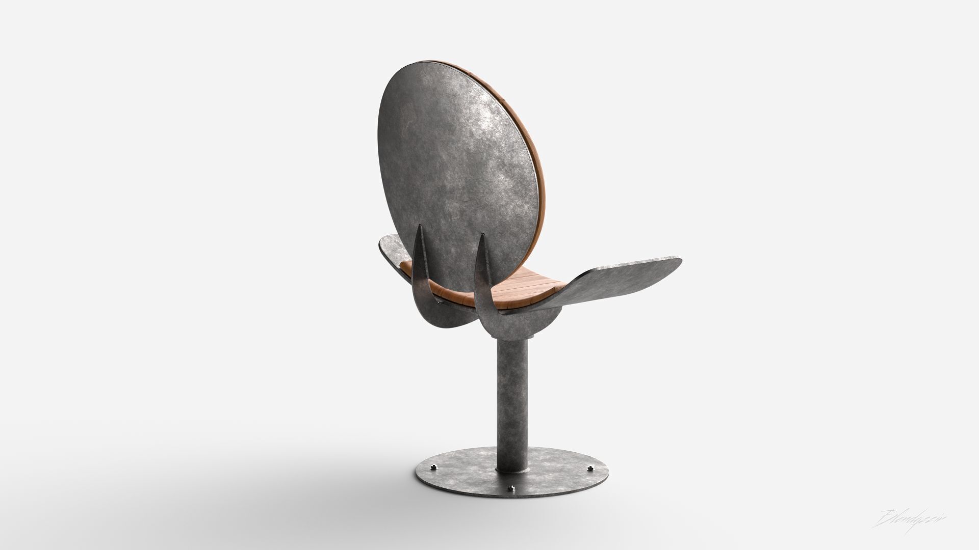 TORD BOONTJE ROTATING SEAT AND COLLECTION 3D model_6