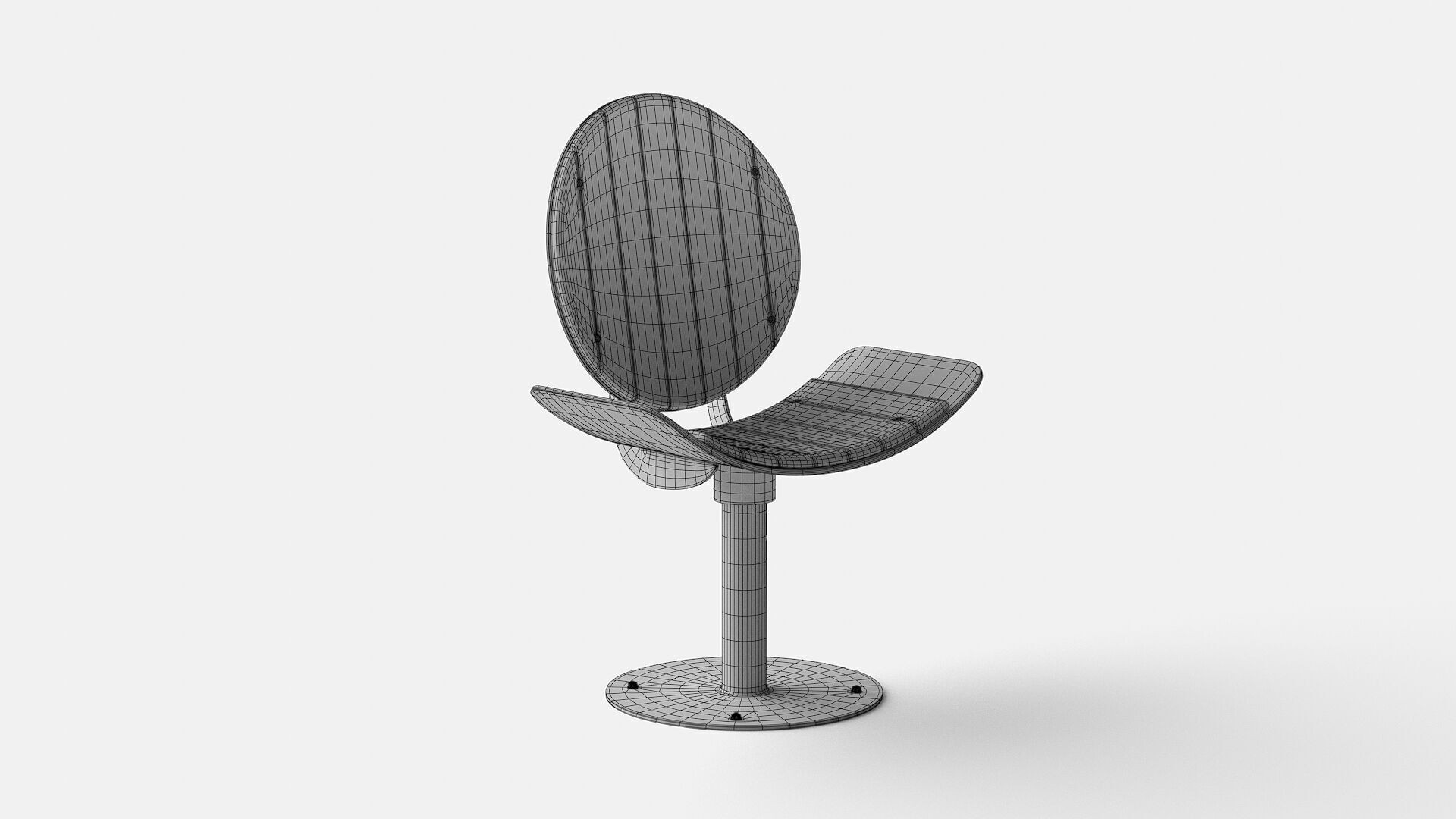 TORD BOONTJE ROTATING SEAT AND COLLECTION 3D model_21