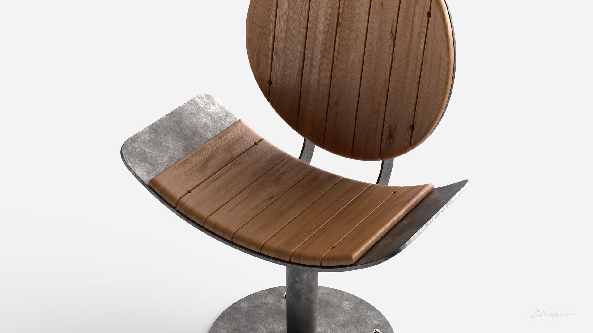 TORD BOONTJE ROTATING SEAT AND COLLECTION 3D model_8