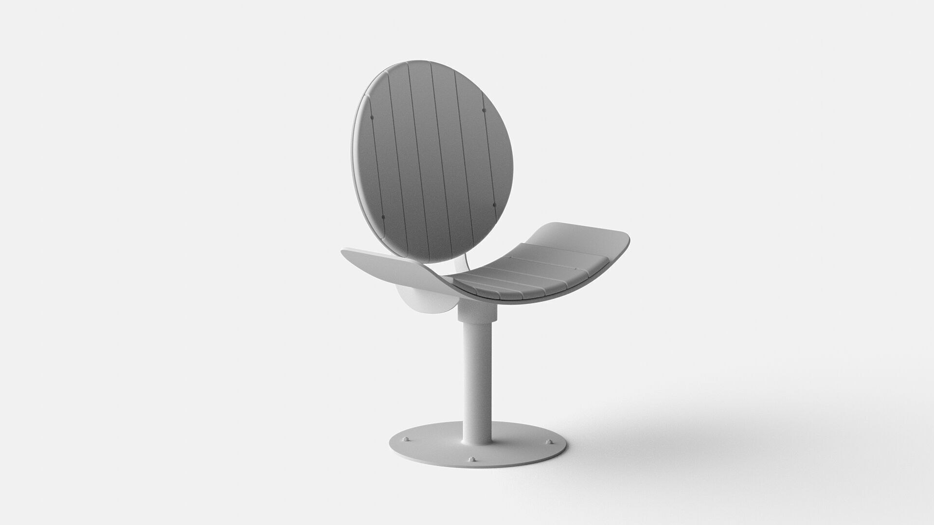 TORD BOONTJE ROTATING SEAT AND COLLECTION 3D model_30