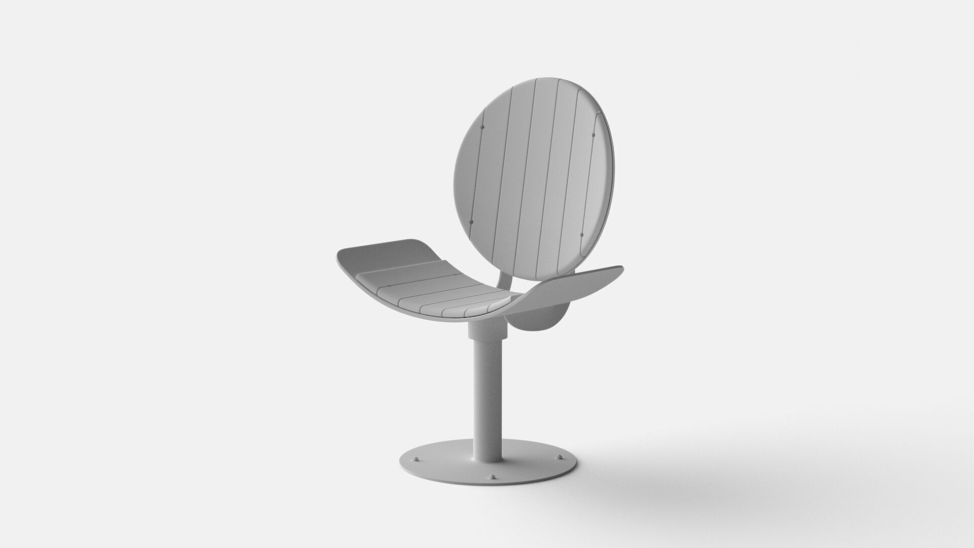 TORD BOONTJE ROTATING SEAT AND COLLECTION 3D model_24
