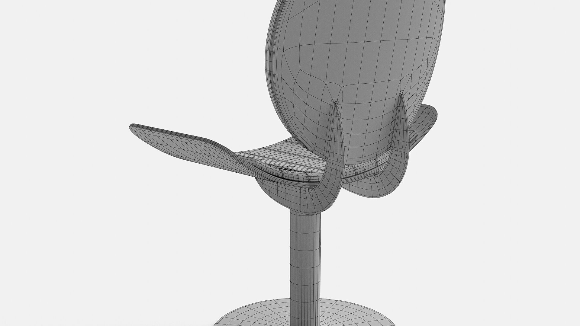 TORD BOONTJE ROTATING SEAT AND COLLECTION 3D model_19