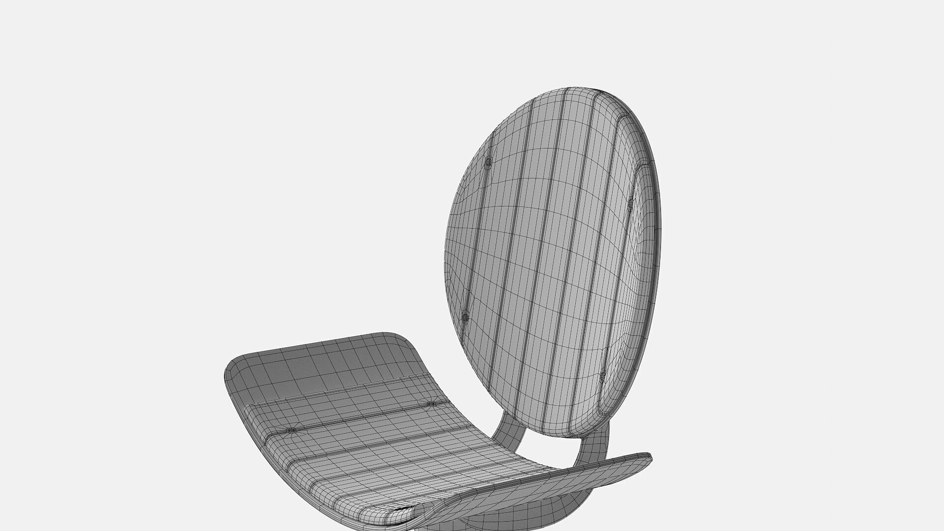 TORD BOONTJE ROTATING SEAT AND COLLECTION 3D model_17