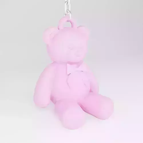 Teddy Bear stl 3dprinting keychain charm pendant bear 3d file