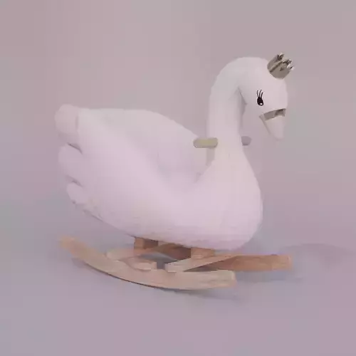 Rocking Swan 3D model