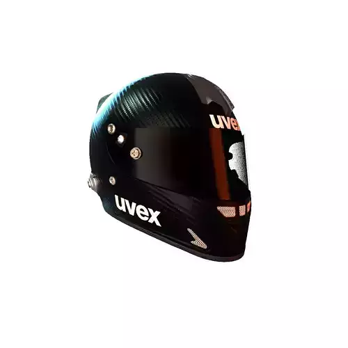 UVEX FP5 Carbon Helmet  High-Quality 3D Model 3D model