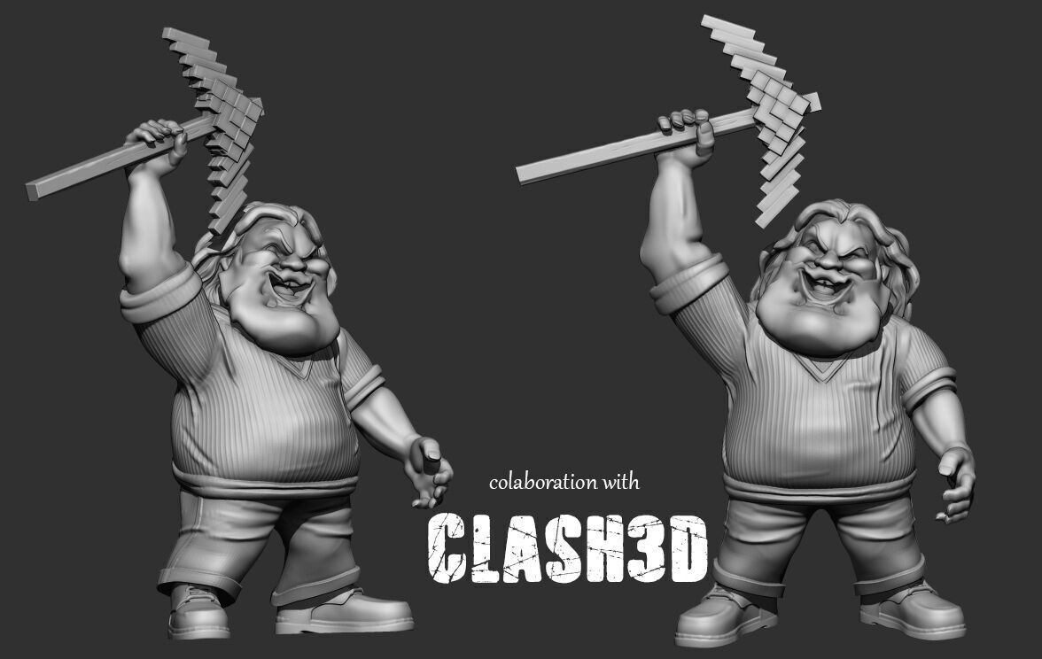 JACK BLACK- MINECRAFT MOVIE 3D print model_2