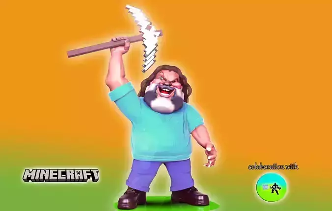 JACK BLACK- MINECRAFT MOVIE 3D print model