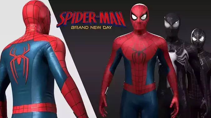 MCU Spider-Man Brand New Day Movie 3D model 3D model