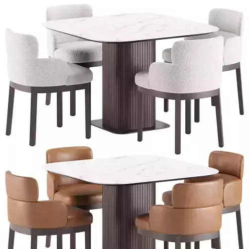 Fulton Chair and Glide Table