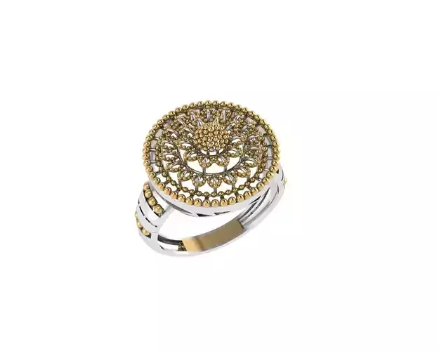 Rings 3D print model