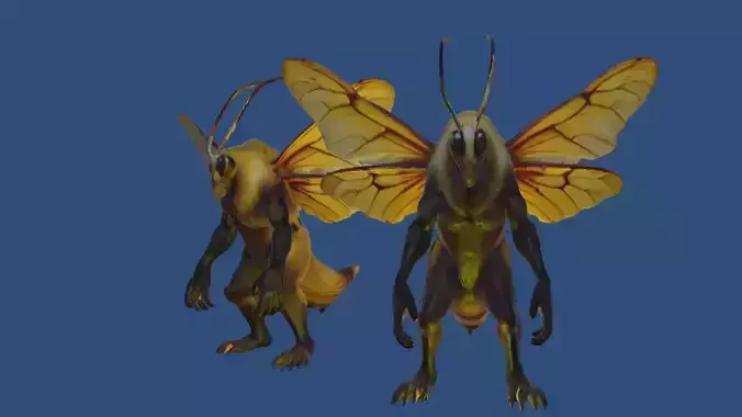 Bee Soldier - Sergeant 3D model