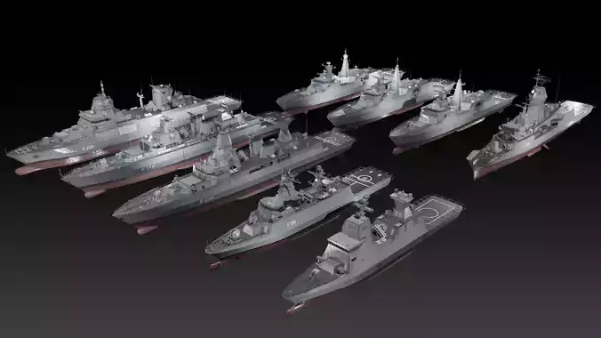 MEKO Series Modern Frigate Collection 