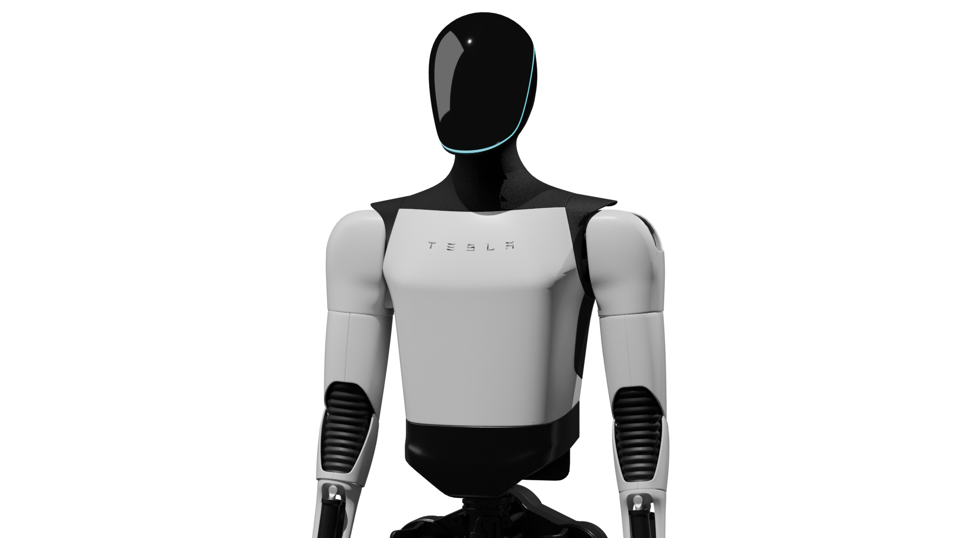 Optimus Gen tesla robot  Advanced Humanoid Robot Fully Rigged Low-poly 3D model_13