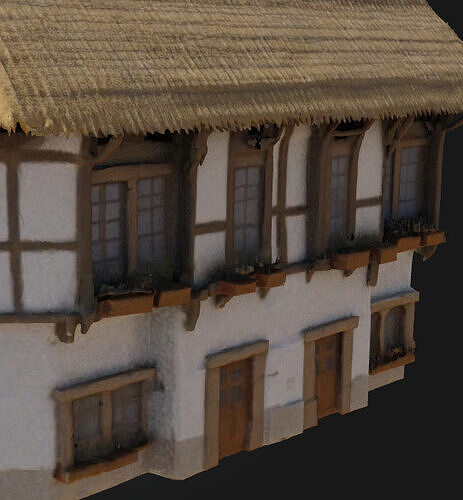 Medieval Inn 3D model 4