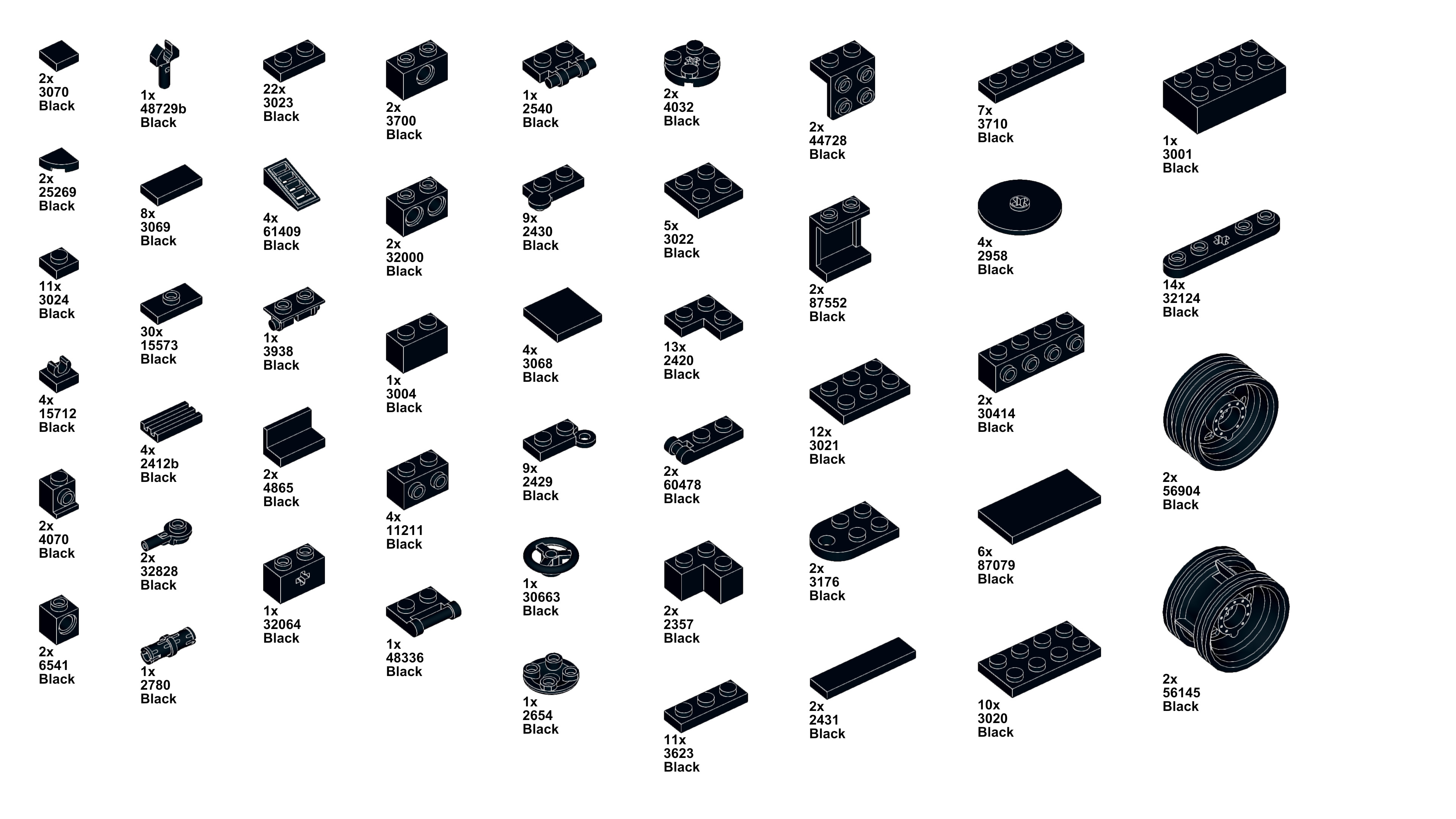 Wikibricks3D - 10330 McLaren MP44 - Ayrton Senna 3D print model_3