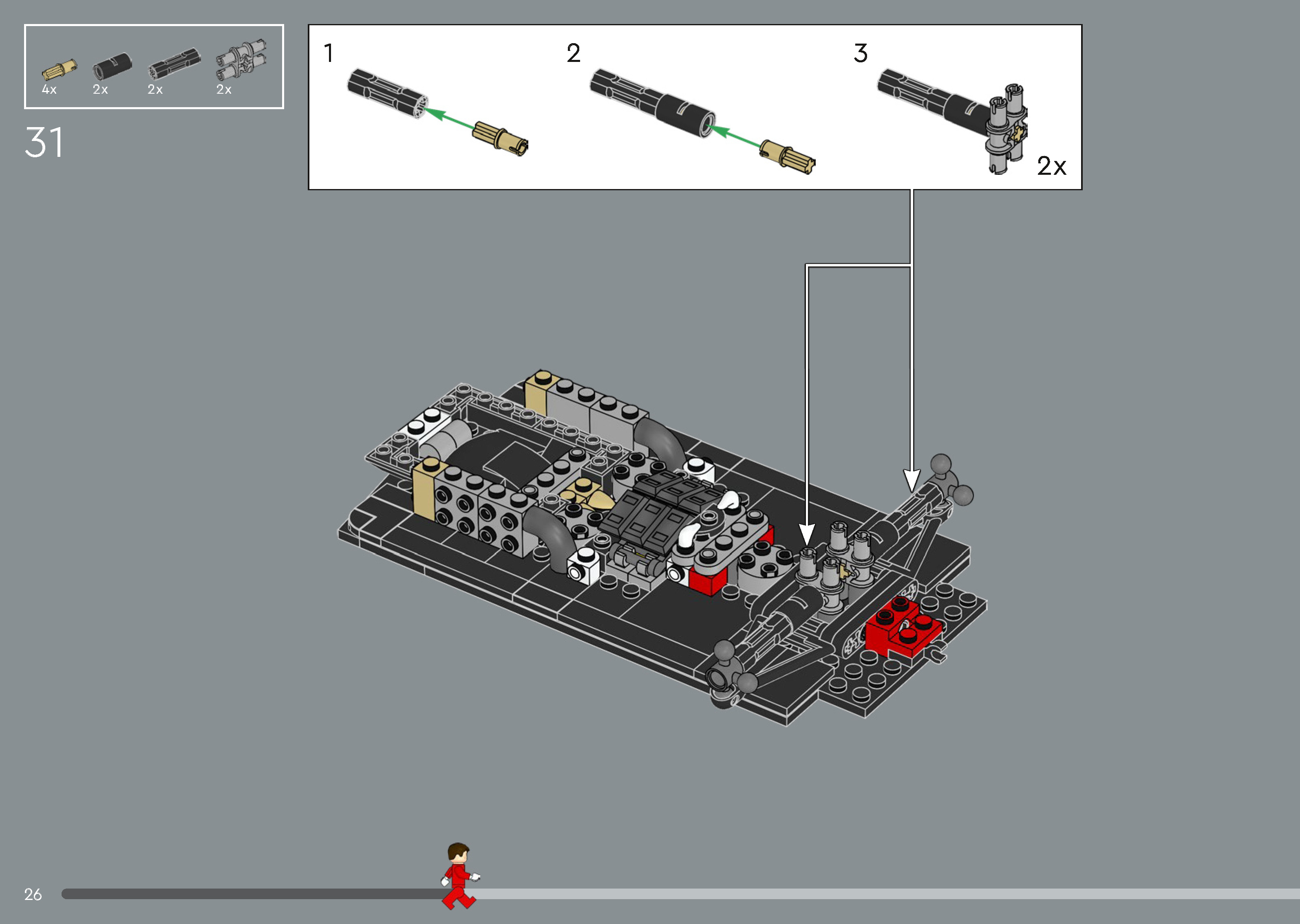 Wikibricks3D - 10330 McLaren MP44 - Ayrton Senna 3D print model_25