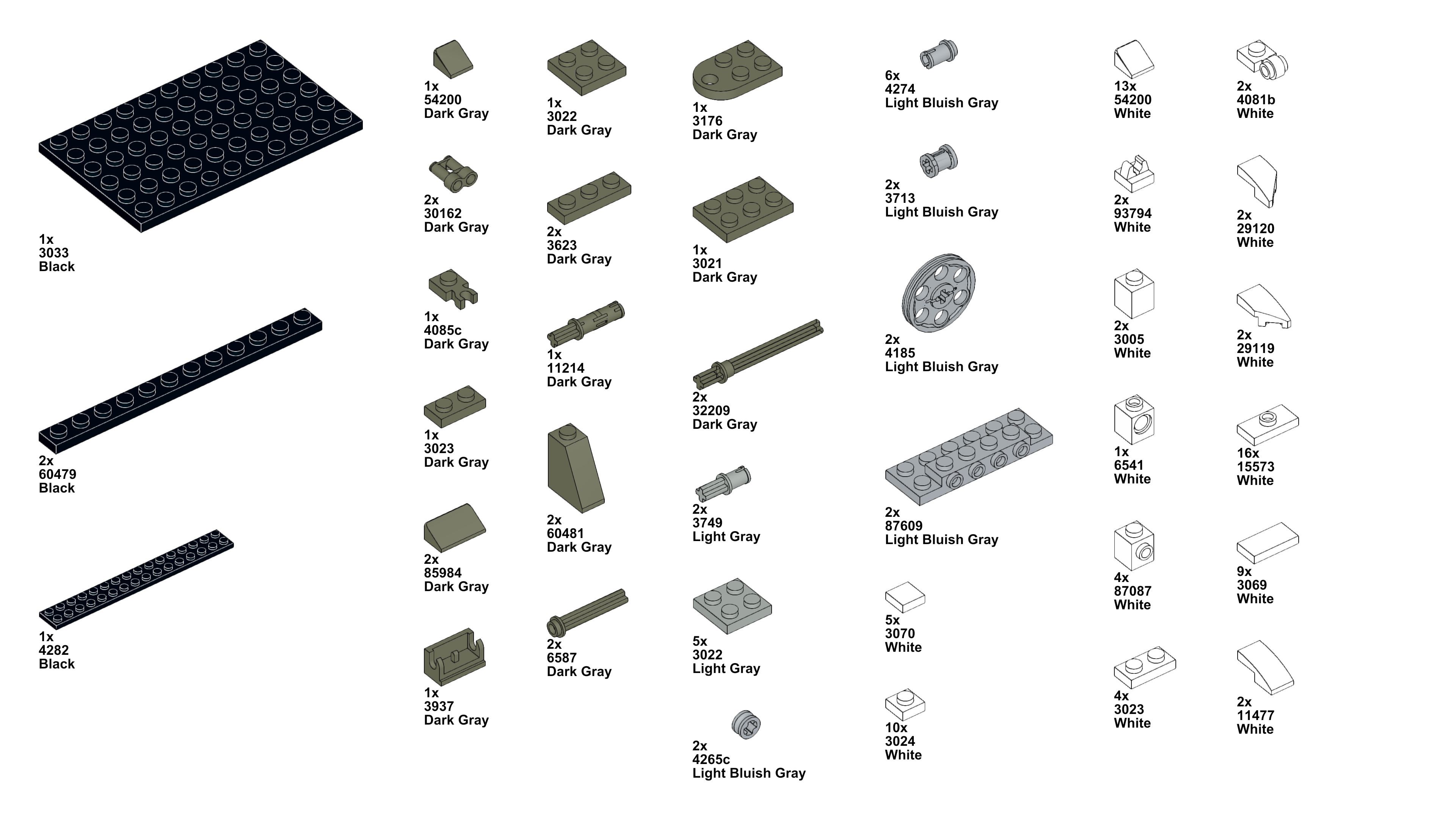 Wikibricks3D - 10330 McLaren MP44 - Ayrton Senna 3D print model_5
