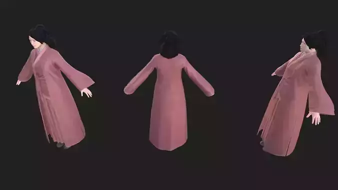 Ancient women with animation