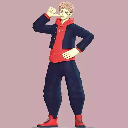 Yuji Itadori - Jujutsu Kaisen 3D print model