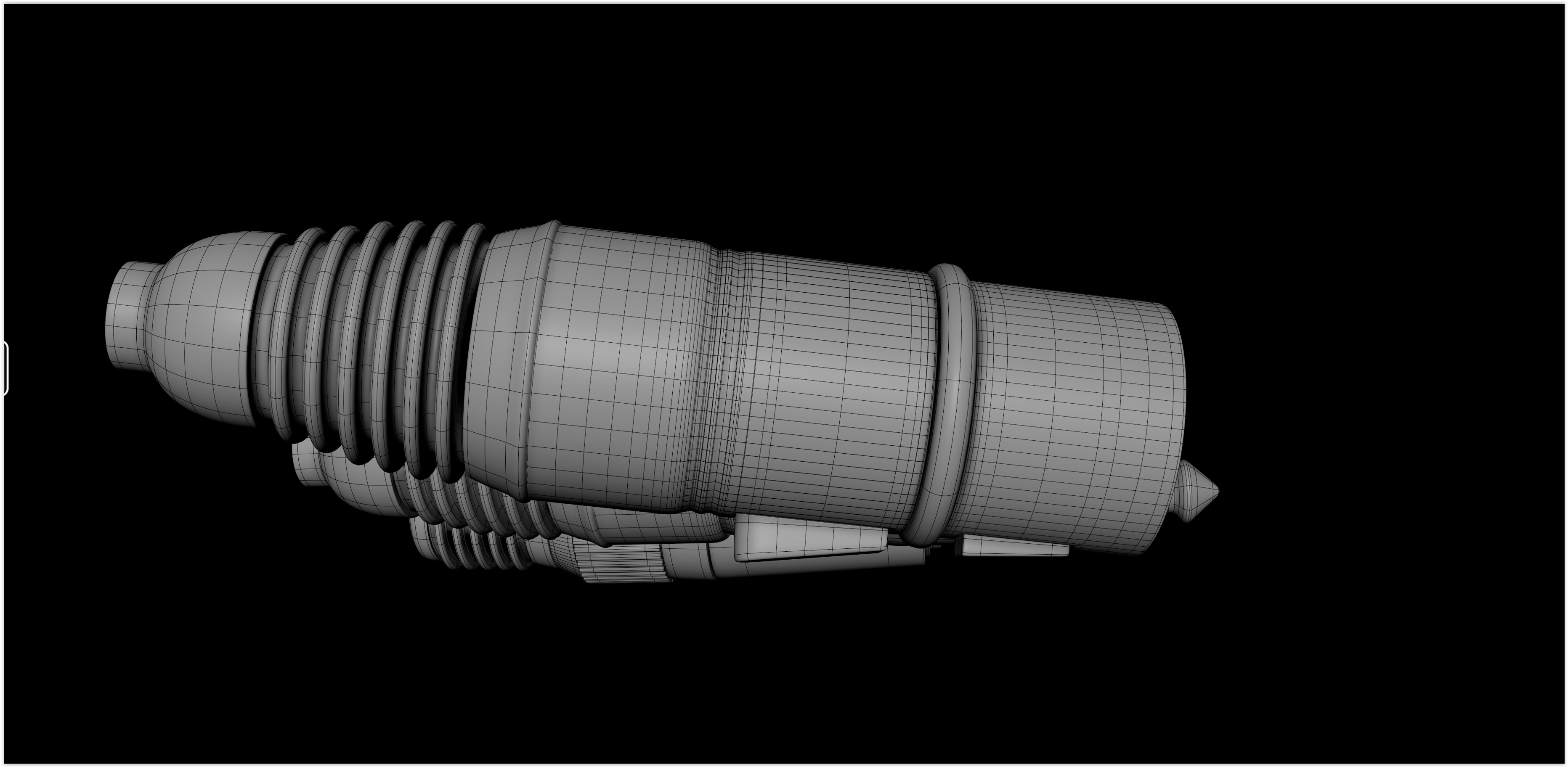 Realistic HQ Shure SM57 Dynamic Microphone plus Accesories 3D model_55