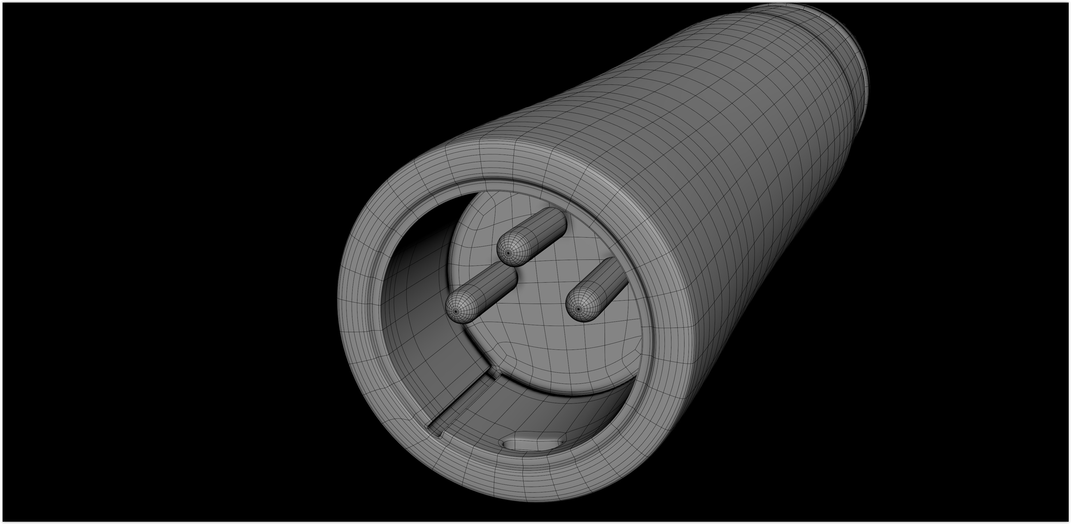 Realistic HQ Shure SM57 Dynamic Microphone plus Accesories 3D model_21