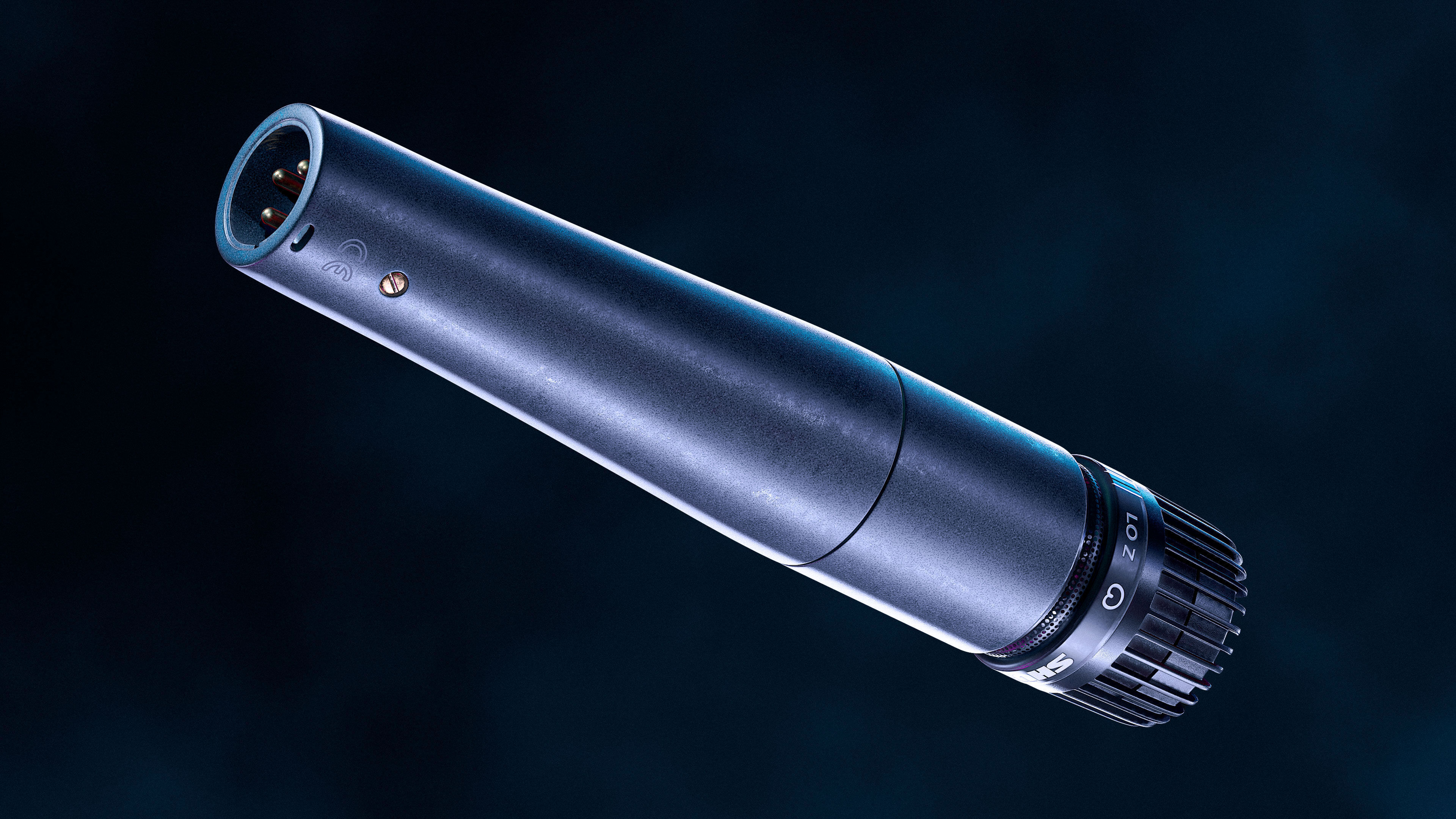 Realistic HQ Shure SM57 Dynamic Microphone plus Accesories 3D model_3