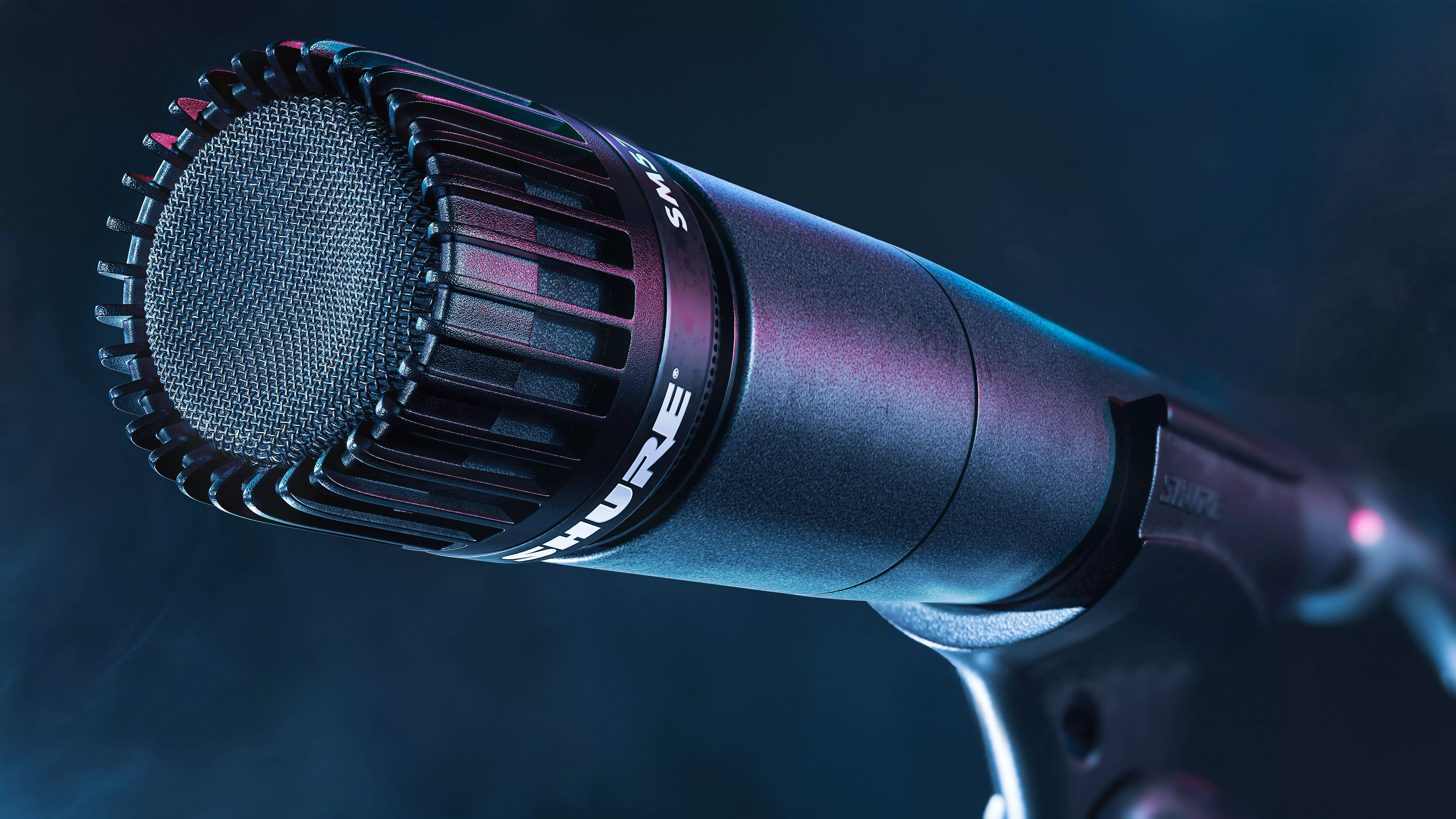 Realistic HQ Shure SM57 Dynamic Microphone plus Accesories 3D model_0